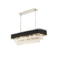 thumbnail image 1 of Bethel International Chandelier in Black & Chrome Color, 1 of 6