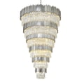 thumbnail image 1 of Design Living 60-Light Chrome Chandelier With Clear Crystals, 1 of 6