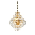 thumbnail image 1 of Design Living 8-Light D20'' Clear Crystal Chandelier with Brass Hardware, 1 of 6