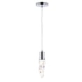 thumbnail image 1 of Bethel International LED Pendant Chrome Metal & Crystal, 1 of 5