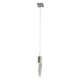 thumbnail image 1 of Design Living Chrome Single Pendant Lighting With A Clear Iceberg Crystal, 1 of 3