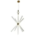 thumbnail image 1 of Design Living LED Chandelier, Gold, 1 of 6
