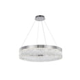 thumbnail image 1 of Bethel International LED Chandelier Chrome Stainless Steel & Crystal, 1 of 5