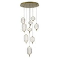 thumbnail image 1 of Bethel International LED Chandelier in Brass Color, 1 of 6