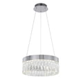 thumbnail image 1 of Bethel International LED Chandelier Chrome Stainless Steel & Crystal, 1 of 5