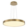thumbnail image 1 of Bethel International LED Chandelier Brass Metal & Acrylic, 1 of 3