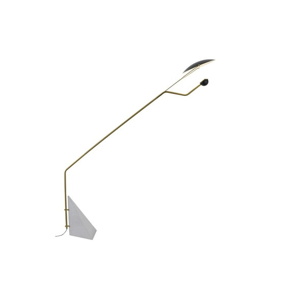 Design Living LED Floor Lamp, Black, 70.87" x 17.32" x 78.74"