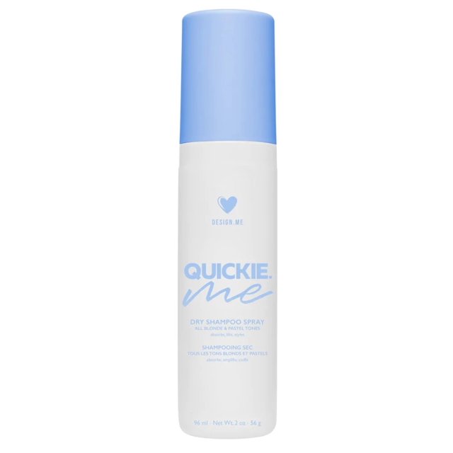 Design.ME Quickie Me Dry Shampoo Spray Blonde & Pastel Tones 2 oz