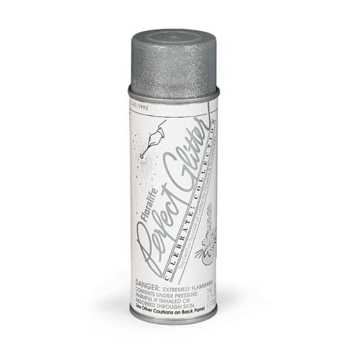 Design Master Glamourline Silver Glitter, 5.5 Oz.