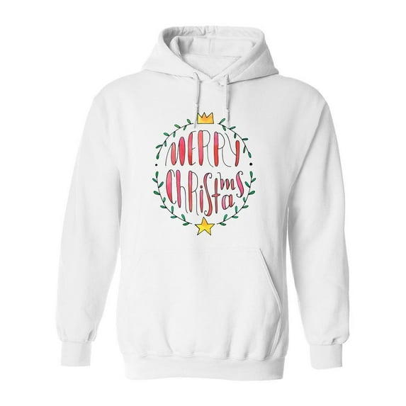 Design Merry Christmas Hoodie Men -Image by Shutterstock, Male 3X-Large