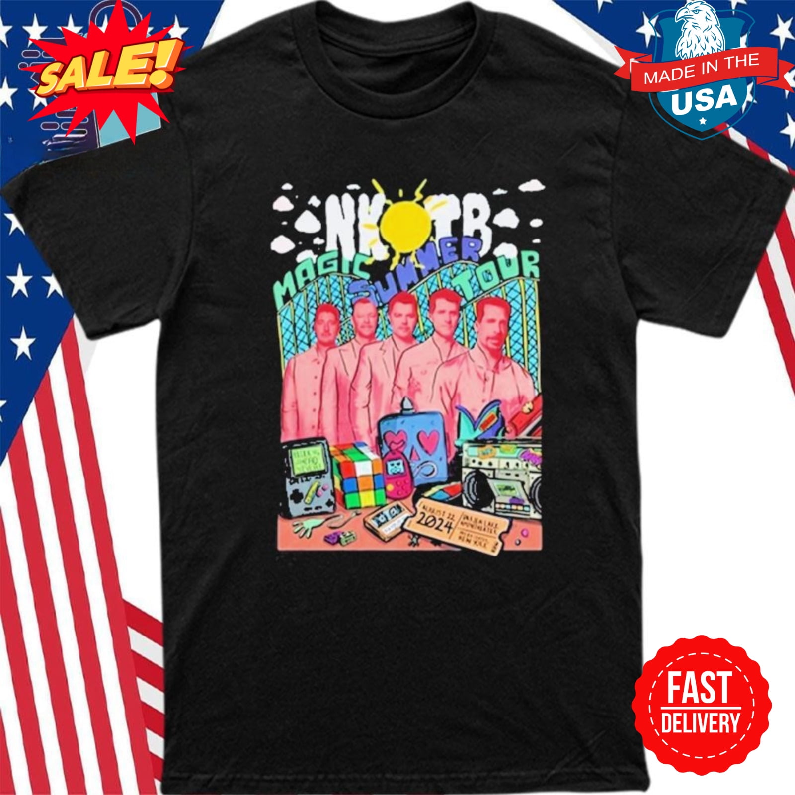 Design New Kids On The Block Magic Summer Tour In Darien Center NY On