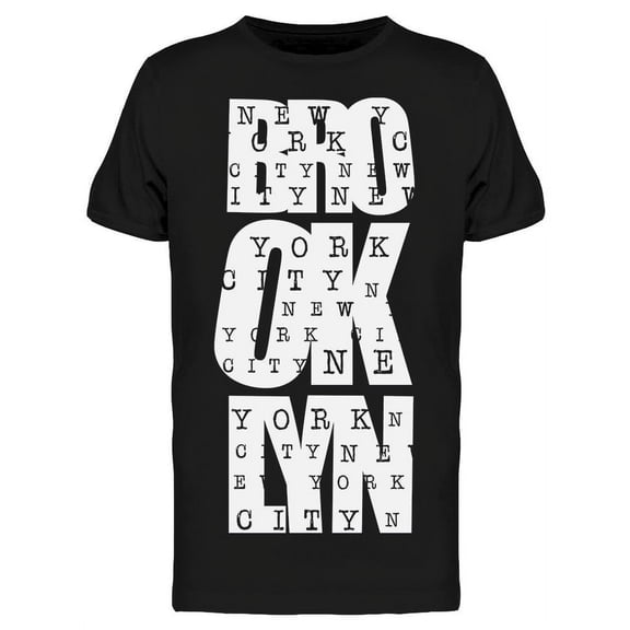 Design Of Brooklyn T-Shirt Men -Image by Shutterstock, Male x-Large