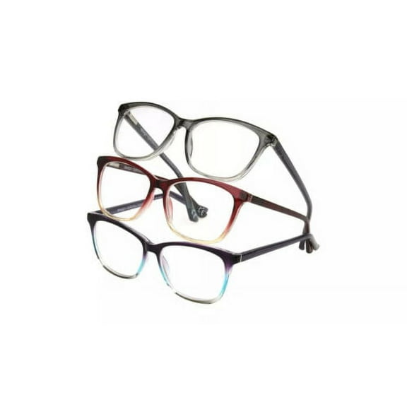 Design Optics By F.G. 3-Pack Limited Collection Quality Fashion Reading +2.00