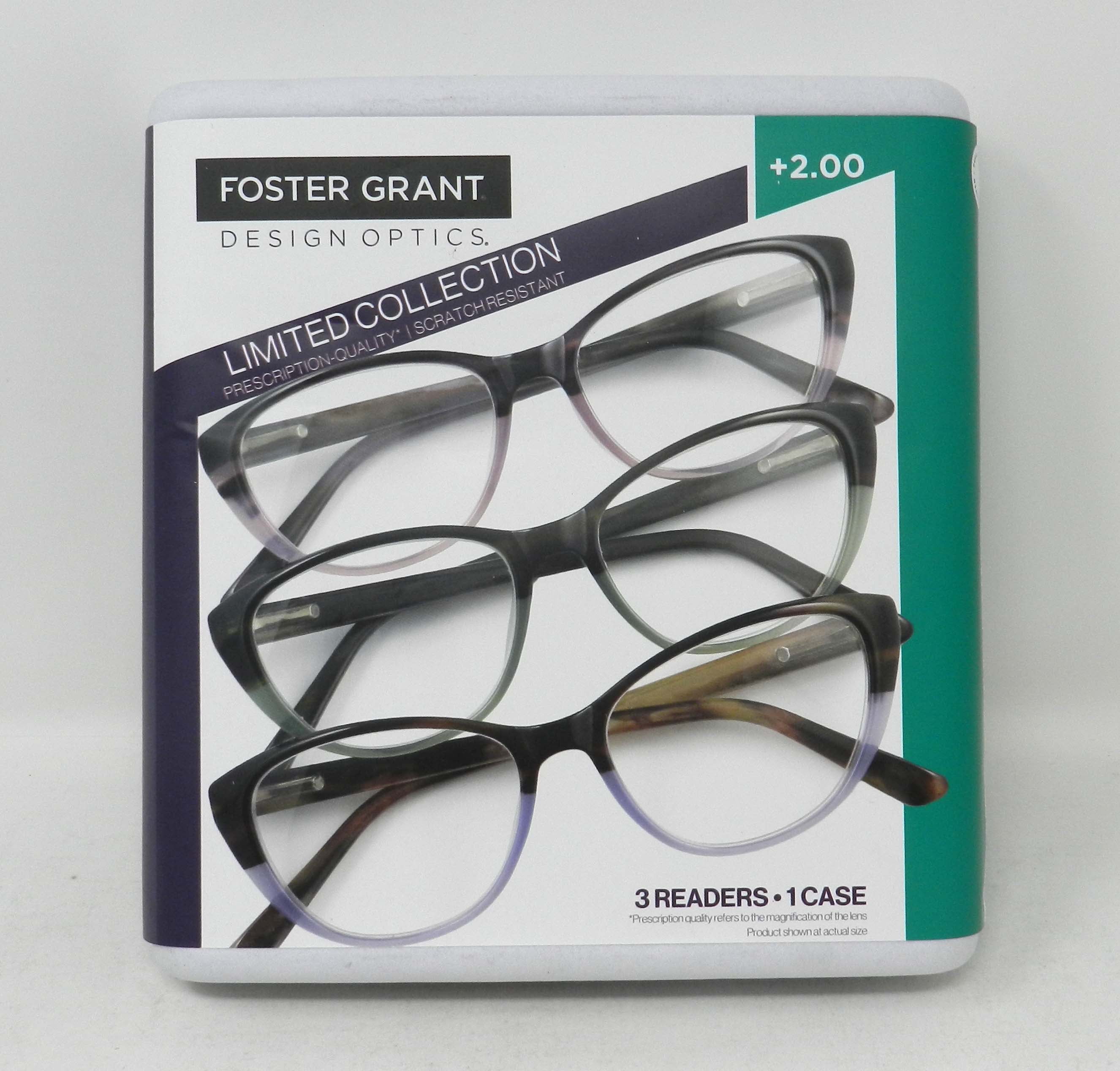 Unisex Foster Grant Reading Glasses in Reading Glasses - Walmart.com