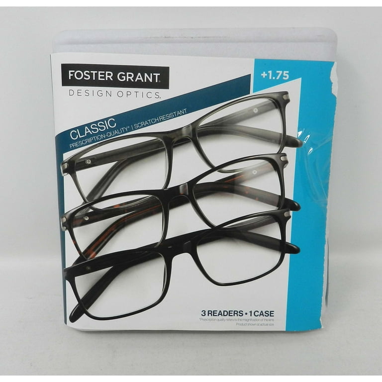 1.75 reading glasses sales foster grant