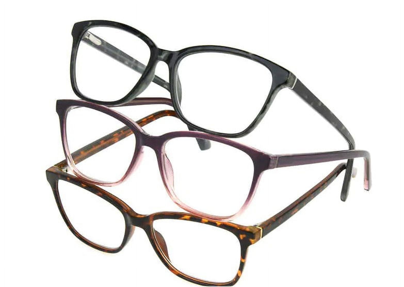 Design Optics by Foster Grant Kiersey Plastic Square Reading Glasses, 3