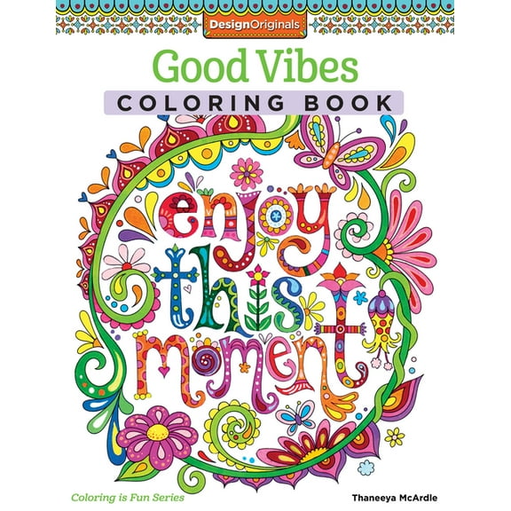 Design Originals: Good Vibes Coloring Book