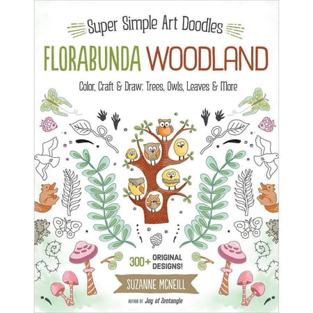 Design Originals Super Simple Art Doodles Florabunda