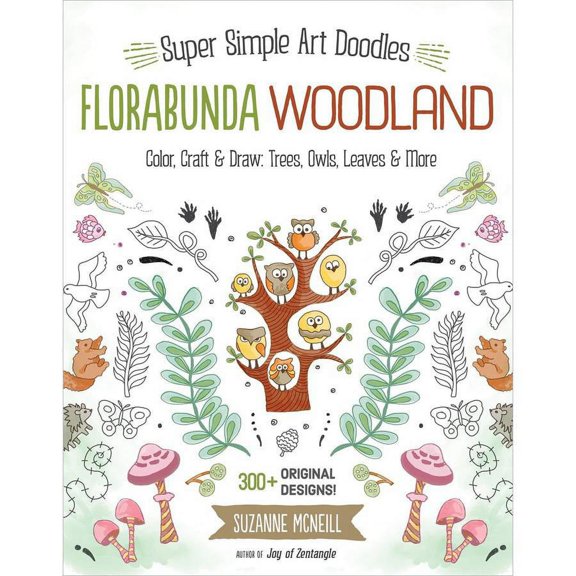 Design Originals Super Simple Art Doodles Florabunda
