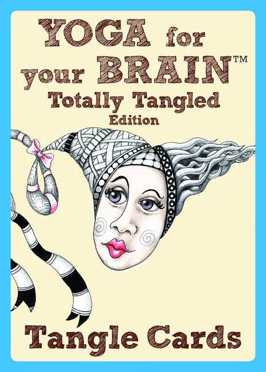 Design Originals Yoga for Your Brain Tangle Cards, Totally Tangled Edition