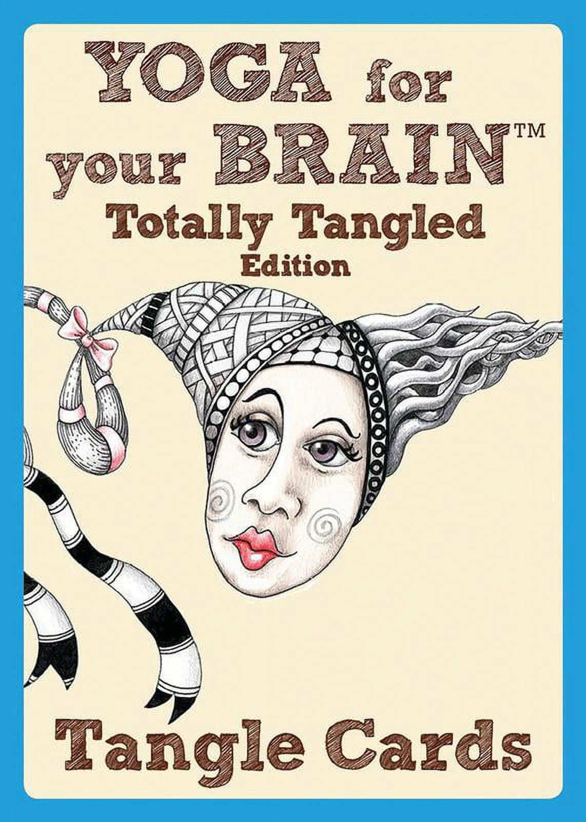 Design Originals Yoga for Your Brain Tangle Cards, Totally Tangled Edition