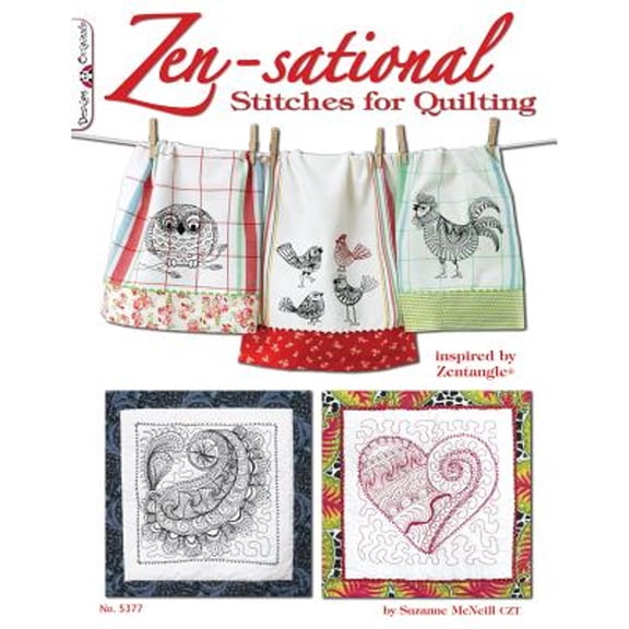 Pre-Owned Zen-Sational Stitches for Quilting: Inspired by Zentangle (R) (Paperback) 1574214063 9781574214062