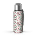 thumbnail image 1 of Design Pattern 20oz Stainless Steel Thermal Bottle with Tea Filter and Cup Lid, Vacuum Insulated Coffee Mug with 316L Inner Liner, Leakproof Travel Thermos for Office, Commute & Outdoor, 1 of 7