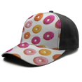 thumbnail image 1 of Design Pattern Baseball Cap – Stylish Spliced Design Adjustable Trucker Hat with Full Print Front & Brim, Breathable Cotton Blend Snapback for Sports, Travel & Daily Wear, 1 of 3