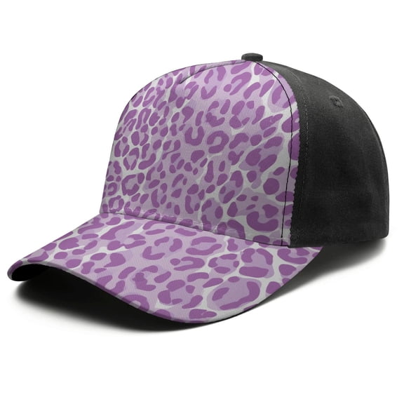 Design Pattern Baseball Cap – Stylish Spliced Design Adjustable Trucker Hat with Full Print Front & Brim, Breathable Cotton Blend Snapback for Sports, Travel & Daily Wear