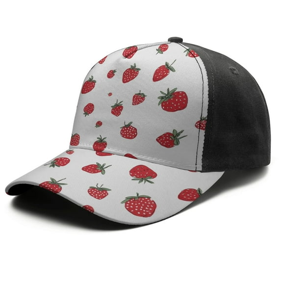 Design Pattern Baseball Cap – Stylish Spliced Design Adjustable Trucker Hat with Full Print Front & Brim, Breathable Cotton Blend Snapback for Sports, Travel & Daily Wear