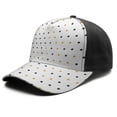 thumbnail image 1 of Design Pattern Baseball Cap – Stylish Spliced Design Adjustable Trucker Hat with Full Print Front & Brim, Breathable Cotton Blend Snapback for Sports, Travel & Daily Wear, 1 of 3