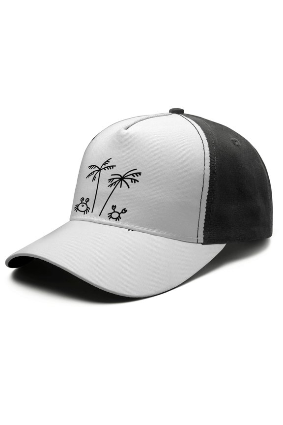 Design Pattern Baseball Cap – Stylish Spliced Design Adjustable Trucker Hat with Full Print Front & Brim, Breathable Cotton Blend Snapback for Sports, Travel & Daily Wear