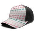thumbnail image 1 of Design Pattern Baseball Cap – Stylish Spliced Design Adjustable Trucker Hat with Full Print Front & Brim, Breathable Cotton Blend Snapback for Sports, Travel & Daily Wear, 1 of 3
