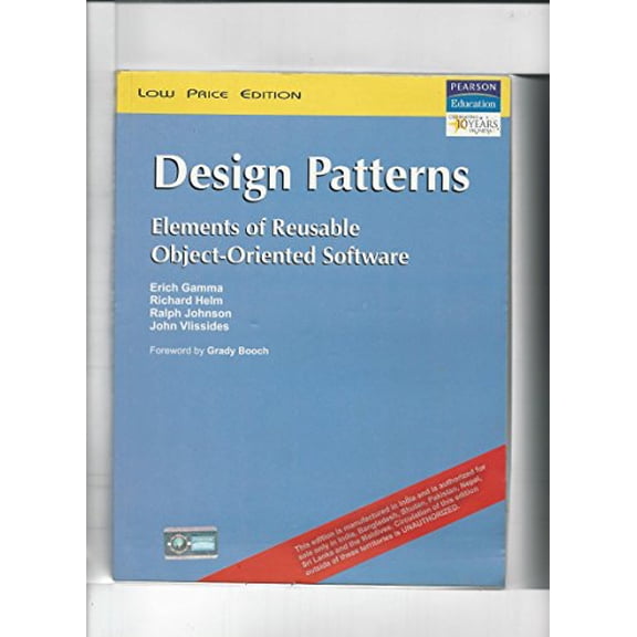 Pre-Owned Design Patterns: Elements of Reusable Object-Oriented Software Paperback