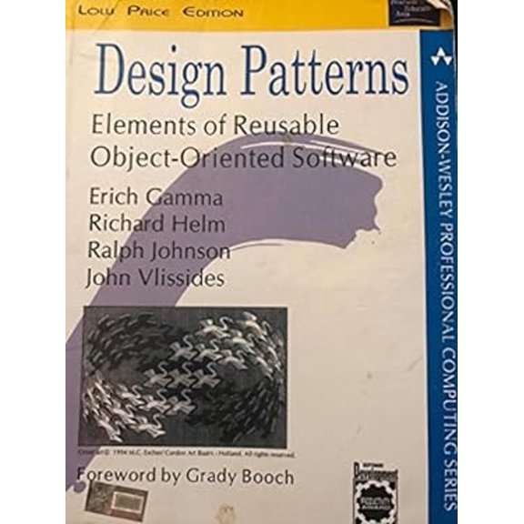 Pre-Owned Design Patterns Elements of Reusable Object-Oriented Software Paperback