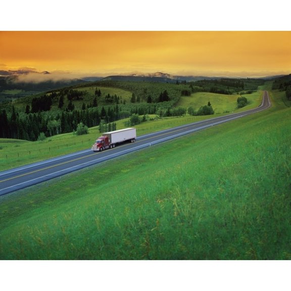 Design Pics DPI48220 Semi-Trailer Truck Poster Print, 16 x 12