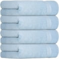 thumbnail image 1 of All Design Quick-Dry, Soft & High Absorbent Hand Towels 16"x29" Cotton Turkish Hand Towel Set of 4 | Daily Use 100% Cotton Towels for Bathroom, Airbnb, Gym & More | Bathroom Hand Towels (4 Pcs, Blue), 1 of 5