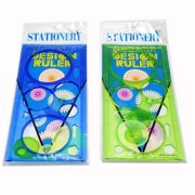 Design Ruler Spirograph For Kids | Creative Designer Ruler/Scale Birthday Return Gifts | Set Of 2