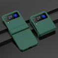 thumbnail image 1 of Design for Samsung Galaxy Z Flip 3 Case with Hinge Protection, Liquid Silicone Soft Gel Rubber Heavy Duty Shockproof Anti Scratch Cover Full Body Protective Phone Case for Samsung Z Flip 3,Darkgreen, 1 of 11