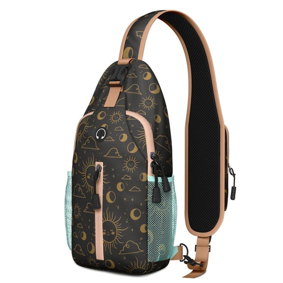 Design Scene Cute Cartoon Hiking Daypack for Women Men – Quick-access pockets, Anti-theft back pocket, Sturdy plastic buckle – Artistic Pattern Design for Travel, Hiking, Outdoor