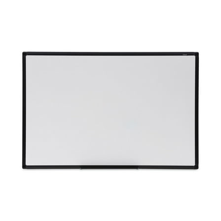 Design Series Deluxe Dry Erase Board, 36 x 24, White Surface, Black Anodized Aluminum Frame