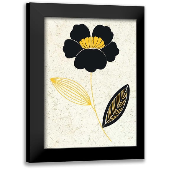 Design Show 11x14 Black Modern Framed Museum Art Print Titled - Champagne Supernova I