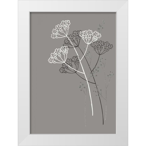 Design Show 11x14 White Modern Wood Framed Museum Art Print Titled - Elementary II
