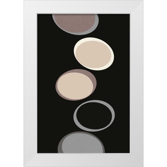 Design Show 11x14 White Modern Wood Framed Museum Art Print Titled - Imagination I