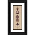 thumbnail image 1 of Design Show 11x24 Black Ornate Wood Framed with Double Matting Museum Art Print Titled - Conciousness II, 1 of 4