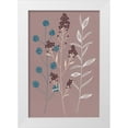 thumbnail image 1 of Design Show 13x18 White Modern Wood Framed Museum Art Print Titled - Shiny Blue II, 1 of 4