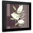 thumbnail image 1 of Design Show 20x20 Black Modern Framed Museum Art Print Titled - ETERNITY II, 1 of 5