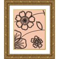 thumbnail image 1 of Design Show 20x24 Gold Ornate Wood Framed with Double Matting Museum Art Print Titled - Accord III, 1 of 4