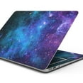 thumbnail image 1 of Design Skinz Azure Nebula Full-Body Wrap Scratch Resistant Decal Skin-Kit Compatible with MacBook 13" Pro w/TB (A2289), 1 of 5