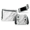 thumbnail image 1 of Design Skinz Compatible Nintendo Switch Console Bundle Skin Decal Cover Slate Marble Surface V10, 1 of 5